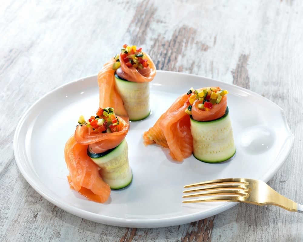 Recetas de salmón ahumado para Navidad