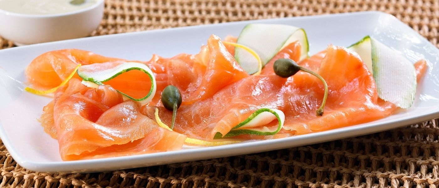 Salmon ahumado dieta saludable
