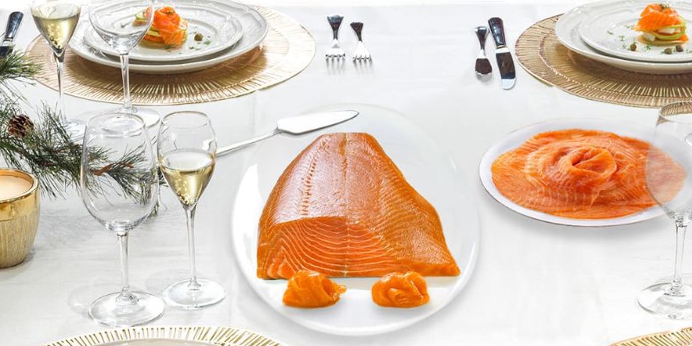 Salmón Ahumado Nochevieja