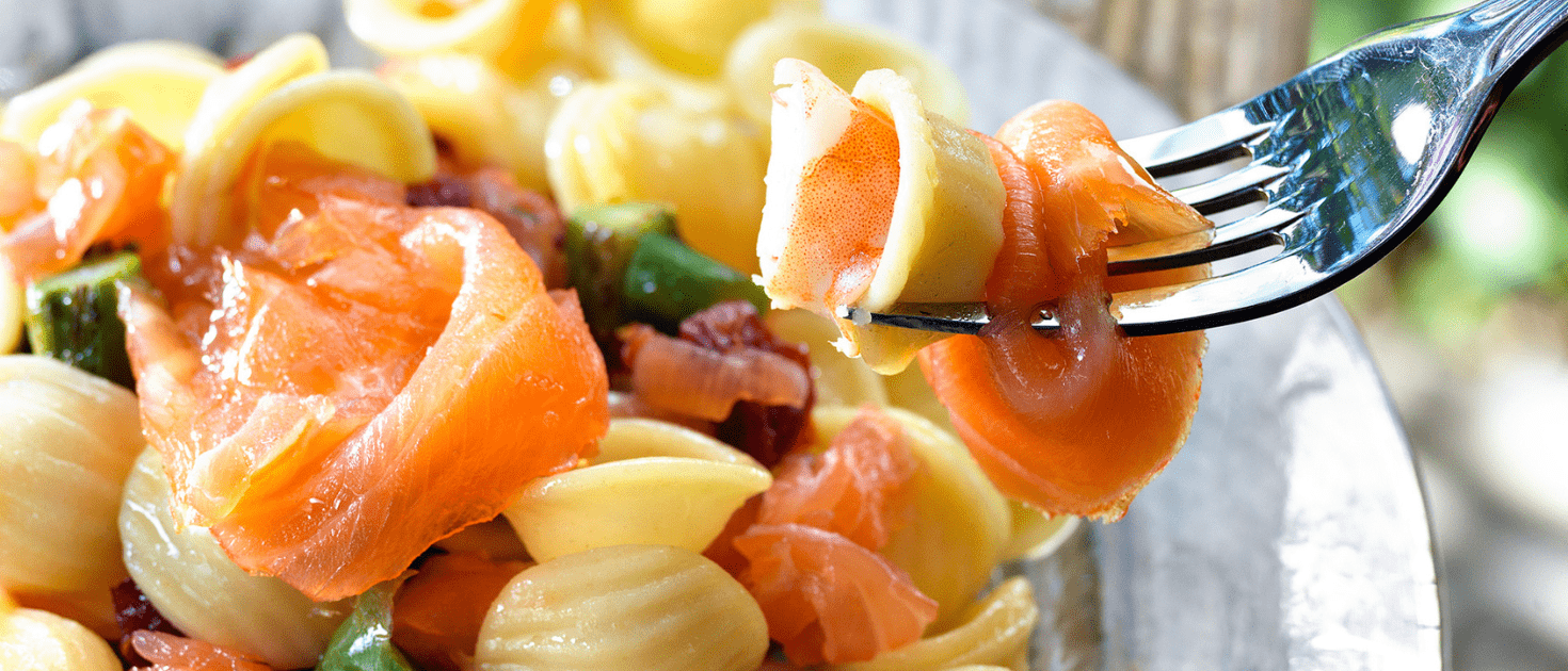 Ensaladas fáciles con salmón ahumado
