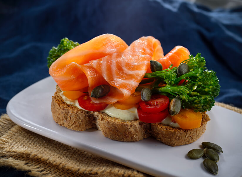 Recetas de salmón ahumado bimi