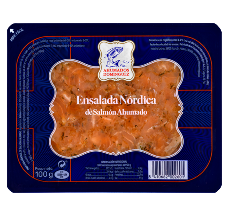 Ensalada nordica ahumados dominguez