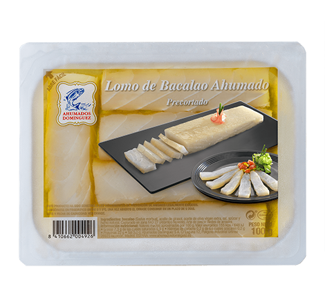 Lomo de bacalao ahumado de Ahumados Domínguez