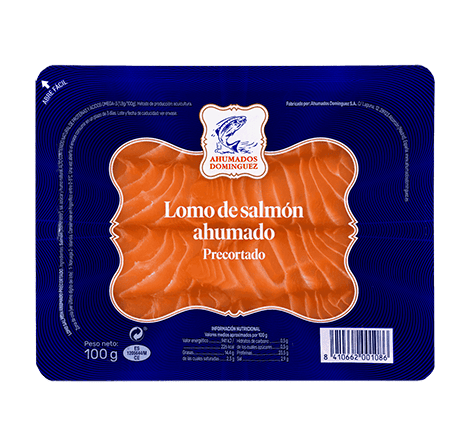 Lomo de salmon ahumado