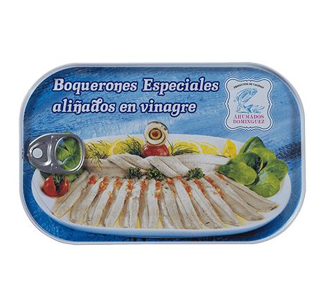 Boquerones aliñados en vinagre de Ahumados Dominguez