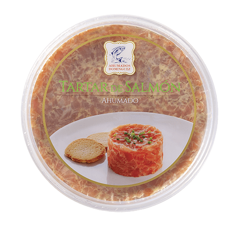 Tartar de Salmon Ahumado de Ahumados Dominguez
