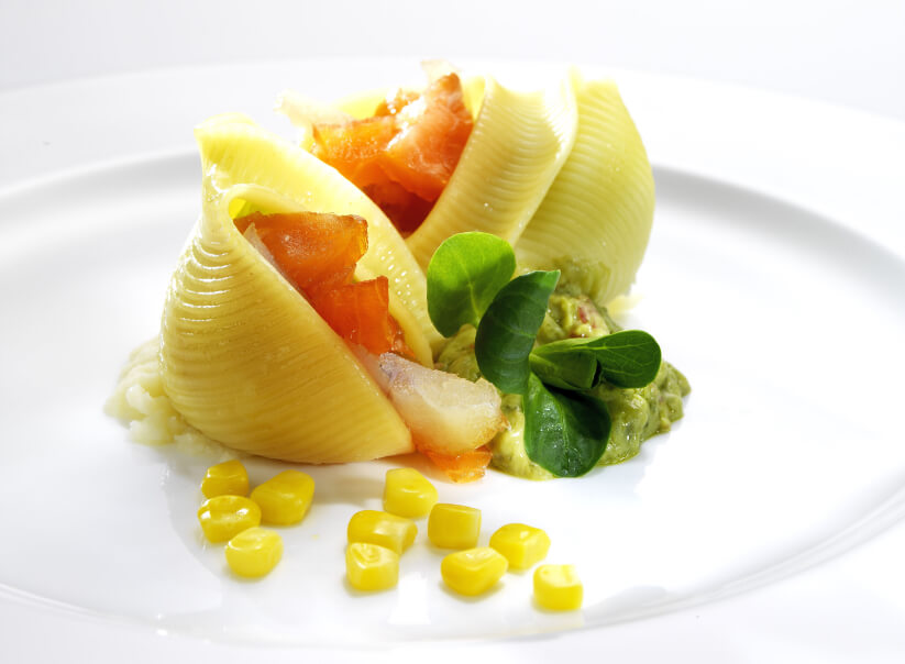 Receta de pasta al salmón ahumado