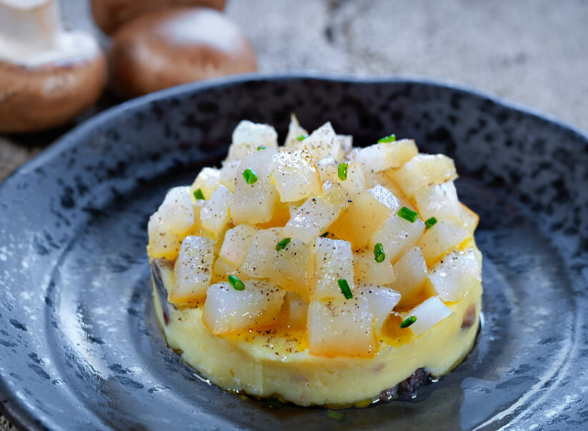 Receta de tartar de bacalao ahumado