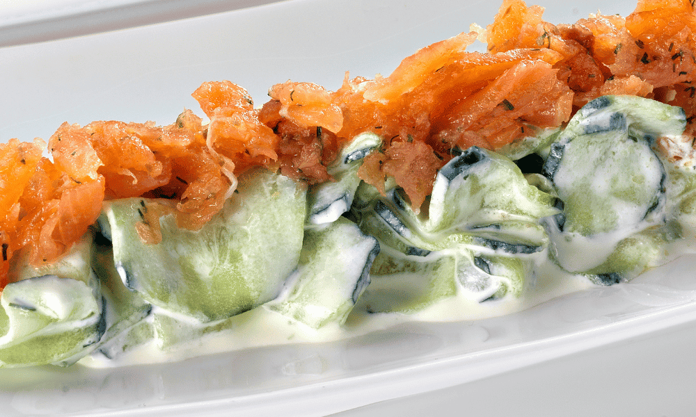Ensalada fría de pepino