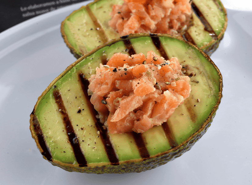 Aguacate a la brasa