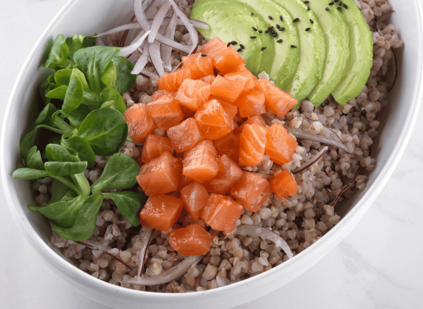 Ensalada de trigo sarraceno