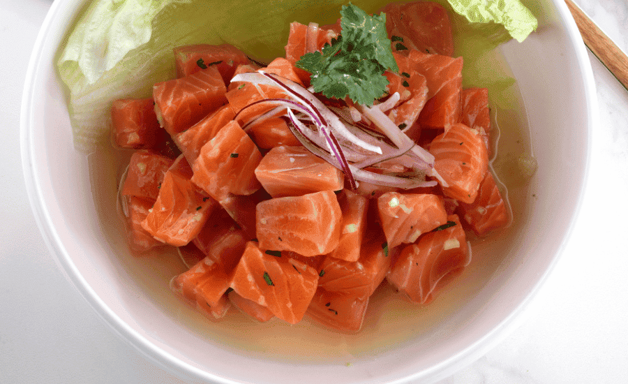 Dieta keto ceviche