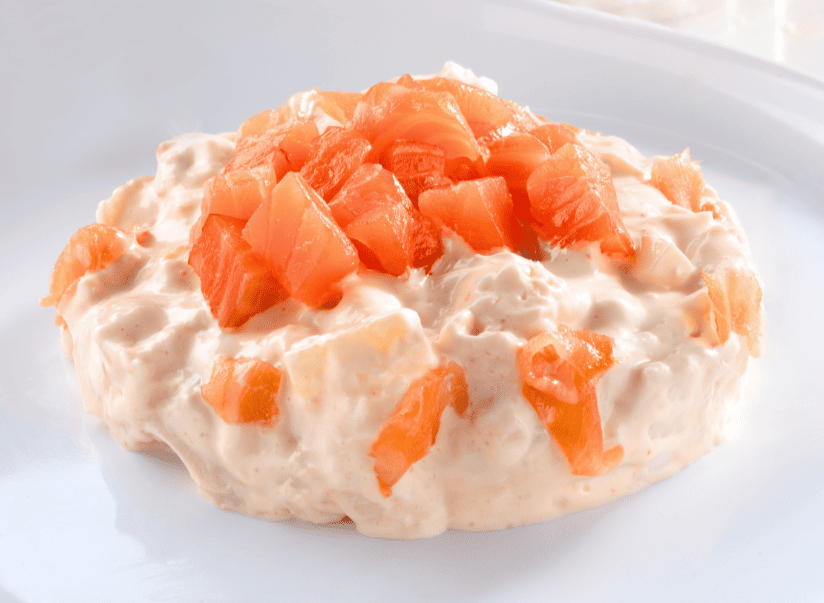 Ensaladilla de salmón ahumado