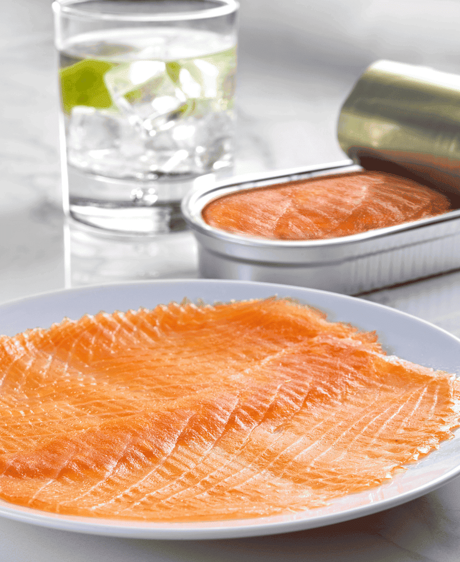 maridaje salmon ahumado