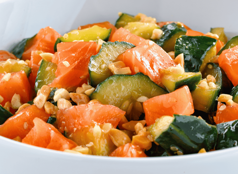 Ensalada de pepino aplastado (Ensalada china)