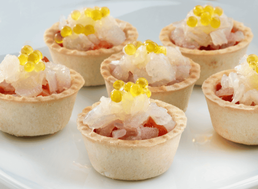 Tartaletas de bacalao