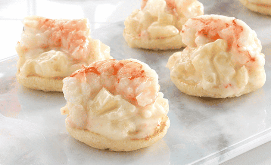 blinis gambas